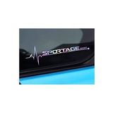 Sportage Yan Cam Sticker Oto Kapı 20 Cm X 7 Cm Hologram c60