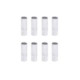 Sportaj 8 Adet Alüminyum Paten Teker Bağlantı Borusu Inline Paten Yedek Parçası 6mm X2,7 cm