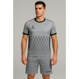 Sportech Gri-Siyah Forma Takımı (Isim ve Numara Yazılır) K0174 S - Antrasit