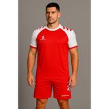 Sportech Kırmızı-Beyaz Forma Takımı (Isim ve Numara Yazılır) K0176 2xl - Kırmızı - Beyaz