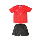 SPORTECH Kırmızı-siyah Forma Takımı (TEK KELİME ISİM VE NUMARA YAZILIR) K0146