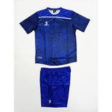 Sportech Mavi-Beyaz Forma Takımı K0135 (TEK KELİME ISİM VE NUMARA YAZILIR) - Mavi - Beyaz