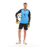 Sportech Mavi Şortu Sünger Destekli Kaleci Forma Takımı R0124 3xl