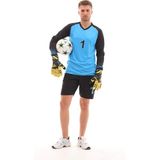 Sportech Mavi Sünger Destekli Kaleci Forma Takımı 152 cm Boy - Mavi - Siyah