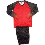 Sportech R0124 Kırmızı Sünger Destekli Kaleci Forma Takımı