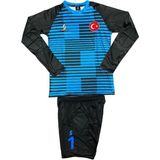 Sportech Sünger Destekli Kaleci Forma Takımı, Mavi-Siyah K0144 - Mavi - Siyah
