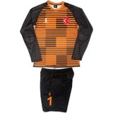 Sportech Sünger Destekli Kaleci Forma Takımı, Turuncu-Siyah K0143 - XL - Turuncu - Siyah