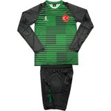 Sportech Sünger Destekli Kaleci Forma Takımı, Yeşil-Siyah K0145 - 3XL - Yeşil - Siyah