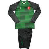 Sportech Sünger Destekli Kaleci Forma Takımı, Yeşil-Siyah K0145 - XS - Yeşil - Siyah