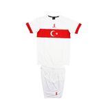 SPORTECH Türkiye Milli Takım Forması Beyaz (TEK KELİME ISİM VE NUMARA YAZILIR) K0140