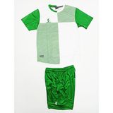 Sportech Yeşil-Beyaz Forma Takımı (TEK KELİME ISİM VE NUMARA YAZILIR) K0131 - Yeşil - Beyaz - XL