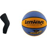 Sportface Lenwave LW-0781-1 Basketbol Topu Dizlik Hediyeli 70 cm Çapında - Mavi - 7 Numara