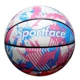 SPORTFACE SF-B67 BASKETBOL TOPU, PEMBE-BEYAZ, 7