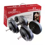 Sportıca Sr10 Plastık Dambıl Set 10.5Kg