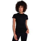 Sportive 24KK003-SYH Bilbao Siyah Koşu Kadın T-Shirt