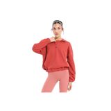 Sportive 24KK012-KRMT Burgos Turuncu Günlük Stil Kadın Sweatshirt