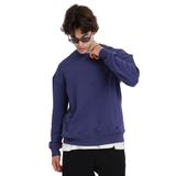Sportive 25KE1009-MVI Ault Oversize Mavi Günlük Stil Erkek Sweatshirt