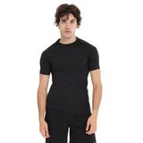 Sportive 25KE1026-SYH Siyah Yuma Slim Erkek Antrenman T-Shirt