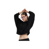 Sportive 25KK1038-SYH Siyah Fowler Kadın Günlük Stil Sweatshirt