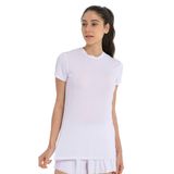 Sportive 25YK001-BYZ Beyaz OME Kadın Günlük Stil T-Shirt