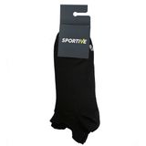 Sportive 25YUC004 Spt Siyah 2'li Unisex Antrenman Çorabı