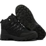 Sportlife Unisex Soğuga Dayanıklı Trekking Kürklü Fermuarlı Bot - Siyah