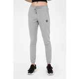 Sportonex SO22F013 Sower Gri Melanj Pant Kadın Tek Alt Eşofman