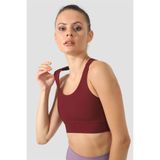 Sportoonline Cross Strap Vişne Spor Büstiyer