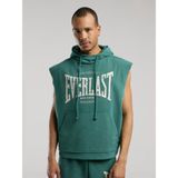 Sportoonline Everlast Authentic Boxing Oversize Koyu Yeşil Kolsuz Erkek Sweatshirt