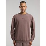Sportoonline Everlast Bronx 1910 Yıkamalı Kahverengi Erkek Sweatshirt