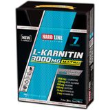 Sportoonline Hardline L-Karnitin Matrix 3000 mg 7 Ampül