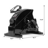 Sportoonline Mini Dijital Göstergeli Kondisyon Bisikleti Siyah - Ayarlanabilir Pedal Direnci