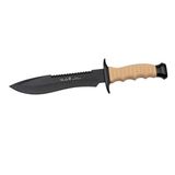 Sportoonline Muela 85-181 Bowie Bej Kauçuk Saplı Bıçak 18cm