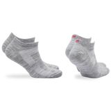 Sportoonline SHELDON LC Düşük Kesim Merino Yünü Outdoor Yürüyüş Çorapları 2'li Paket Açık Gri 43/46