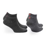 Sportoonline SHELDON LC Düşük Kesim Merino Yünü Outdoor Yürüyüş Çorapları 2'li Paket Gri 35/38