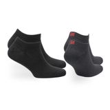 Sportoonline SHELDON LC Düşük Kesim Merino Yünü Outdoor Yürüyüş Çorapları 2'li Paket Siyah 35/38