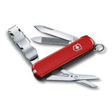 Sportoonline Victorinox 0.6463.B Tırnak Makaslı Çakı, Kırmızı, Blisterli