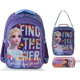 Sports Frozen Lisanslı Okul Çantası Seti - 96 yaprak