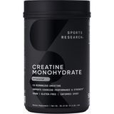 Sports Research Creatine Monohydrate - Gain Lean Muscle, Improve Performance And Strength And Support Workout Recovery - 5 G Micronized Creatine 1 kg - Aromasız