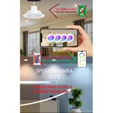 Spot Gövme Led Lamba, Benzersiz Çok Renkli , Bluetooth, Echo ''Alexa'' Özellikli. 68-85 Mm. Takım 4 Adet.