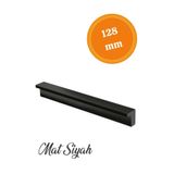 spotkulp L Alüminyum Dolap Kulpu Mat Siyah 128mm