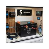 Spower 12V 560AH (12.8V) Lityum Lifepo4 Bluetooth Akü