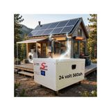 Spower 24V 560AH (25.6V) Lityum Lifepo4 Akü Bluetooth