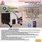 Spower Energy Solar Hibrit Jeneratör Sg-3.2 230AH 24 230(3200 Watt)
