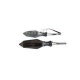 SPR Motosiklet Sinyal Led Kayan Karbon Desen (PARKLI) 2'li Set