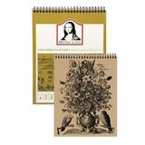 Spralli Kraft A3 1 Adet Telli Kraft Eskiz Defteri 120 gr 50 Yaprak Karakalem Defteri Südor Monalisa 30X42 cm