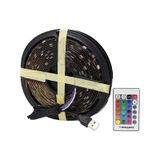 Sprange Sp-Ld10 Silikonlu Kumandalı 10 Metre Usb Rgb Şerit Led