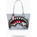 Sprayground Peanuts Snoopy Jams Baskılı Omuz Çantası - Mavi