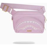 Sprayground That Sling Thing Sharkmouth Suni Deri Çapraz Çanta - Pembe