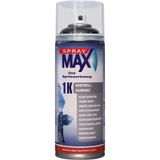 Spraymax 1K Toz Kontrol Boyası Mat Siyah 400 ML